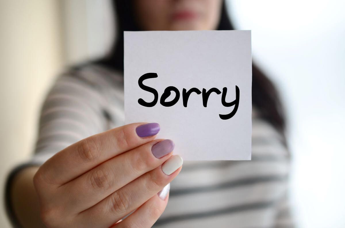 We'll teach you how to say sorry for the inconvenience without saying sorry.