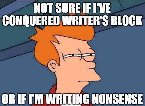 Need writers block help? You've come to the right place. 