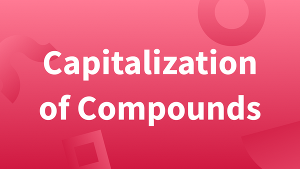 Capitalization of multi-word diseases, theories, and formulas