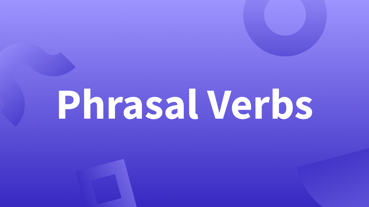 Phrasal verbs in (formal) writing