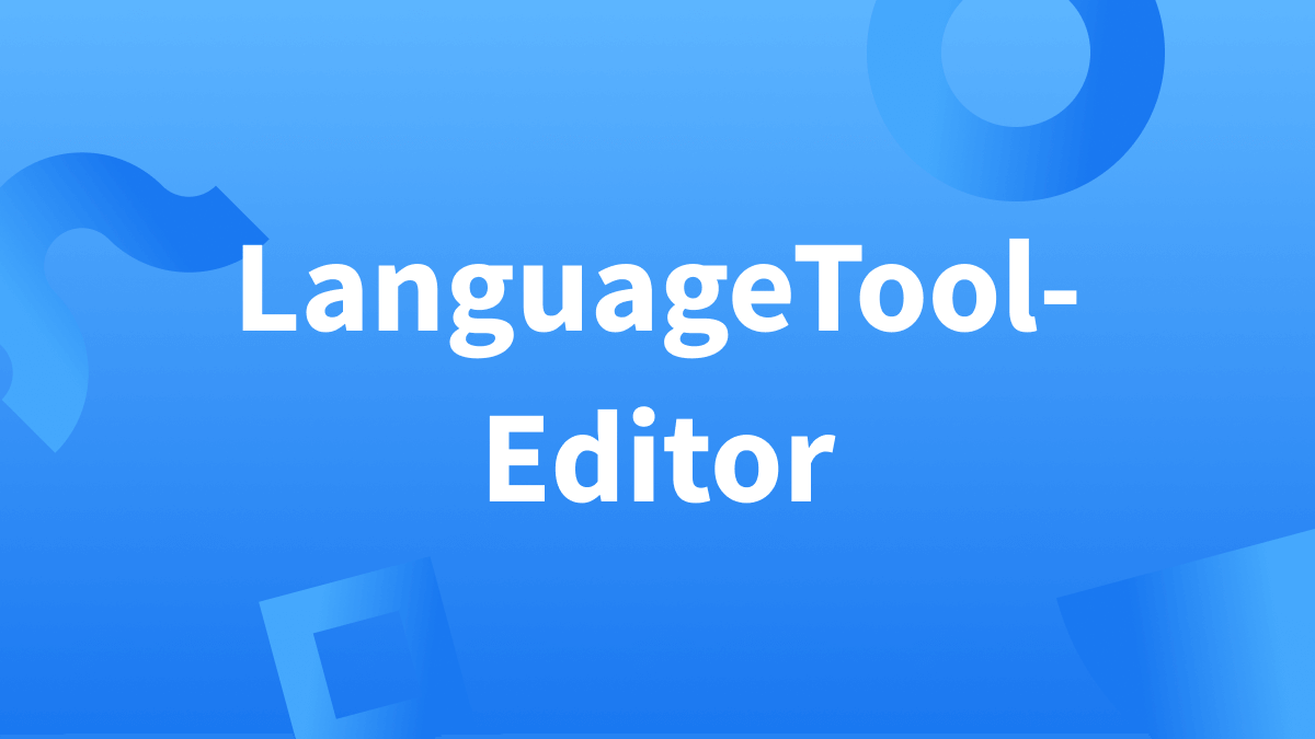 LanguageTool-Editor: Der beste kostenlose AI-Schreibassistent