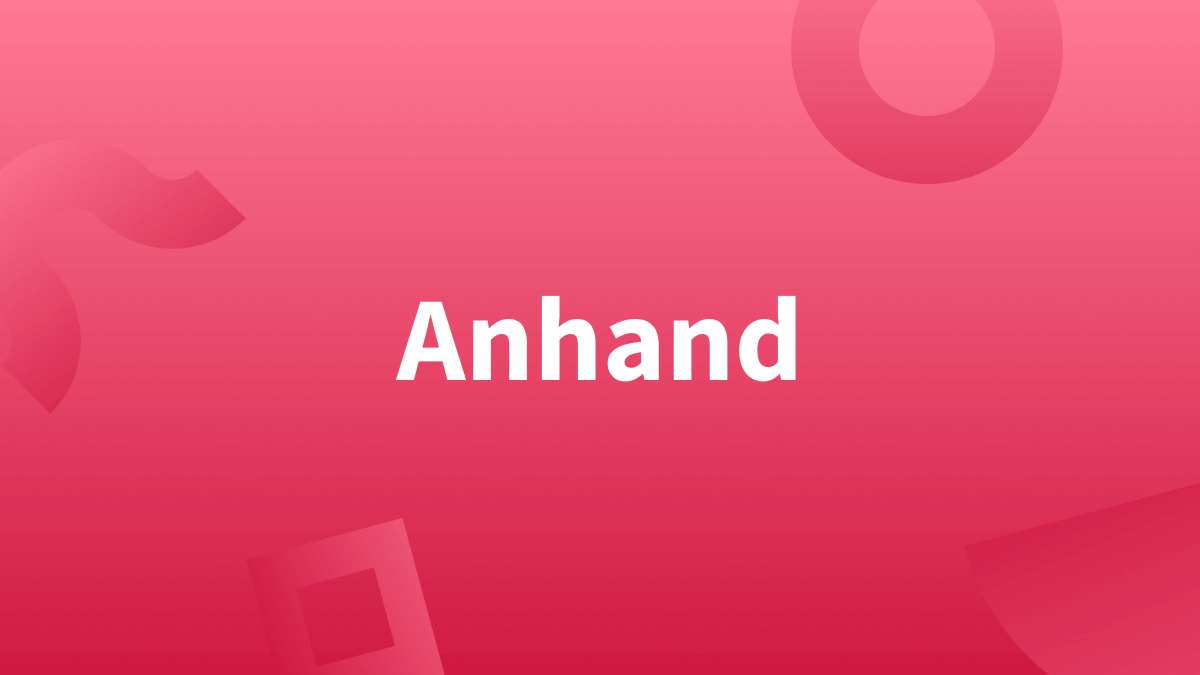 Anhand oder an Hand?