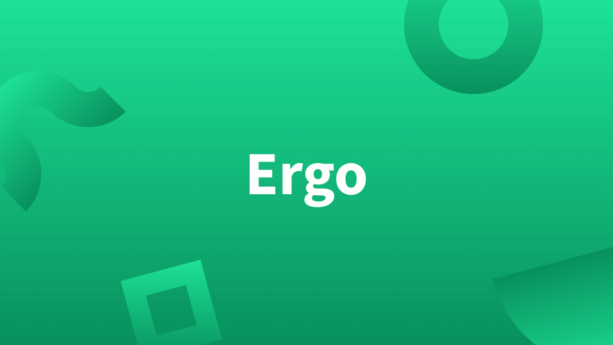 Was bedeutet ergo? | Insights-Blog 