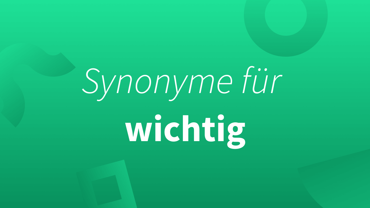 Alternativen für wichtig