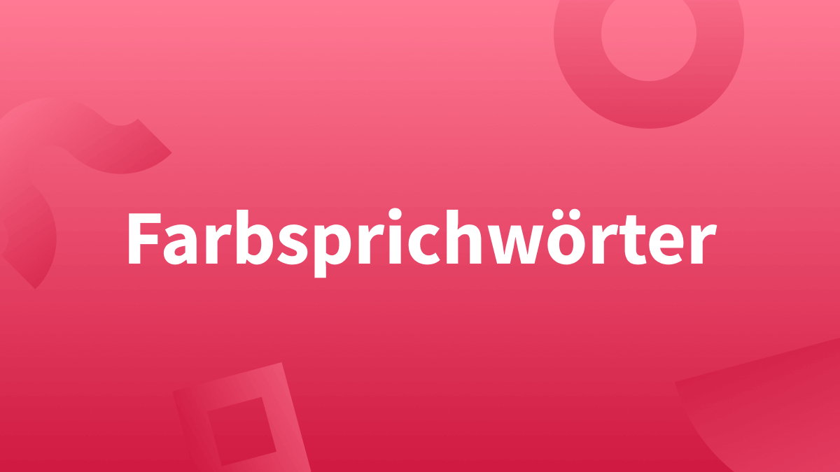 Rechtschreibung von Sprichwörtern mit Farben