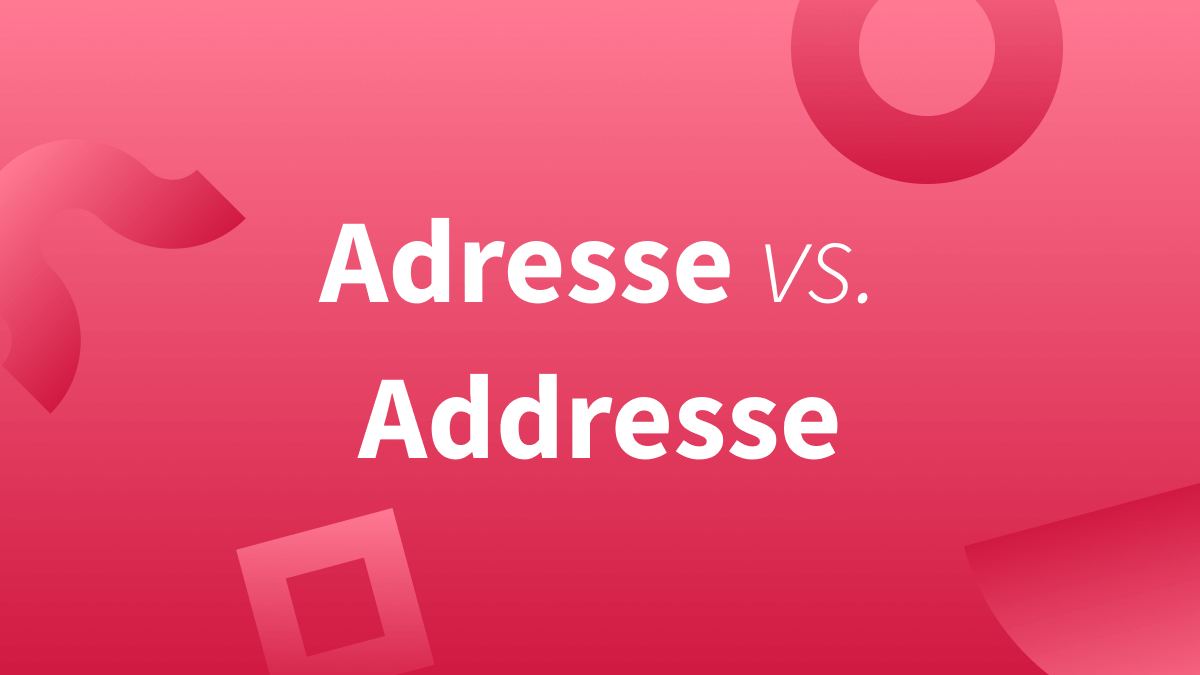 Adressat, Adresse, adressieren – Ein oder zwei „d“?