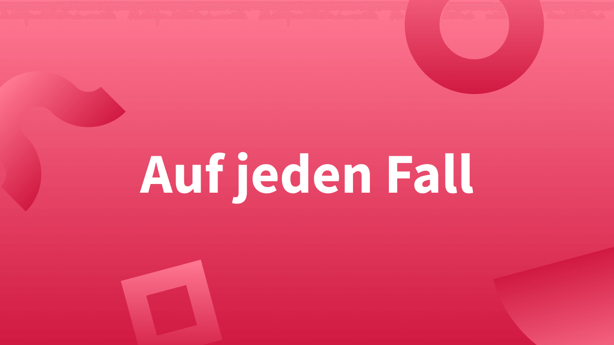 Aufjedenfall oder Auf jeden Fall? Zusammen oder getrennt?