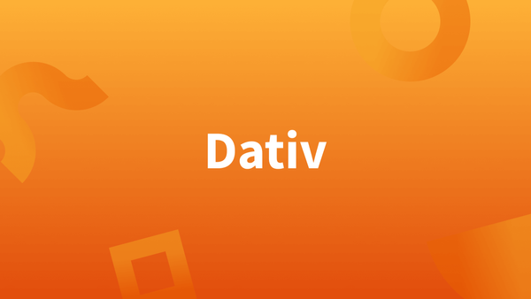 Der Dativ (3. Fall)