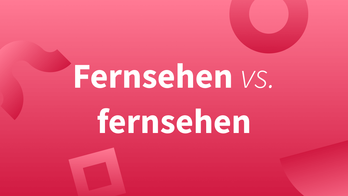 Fernsehen – getrennt oder zusammen? Klein oder groß?