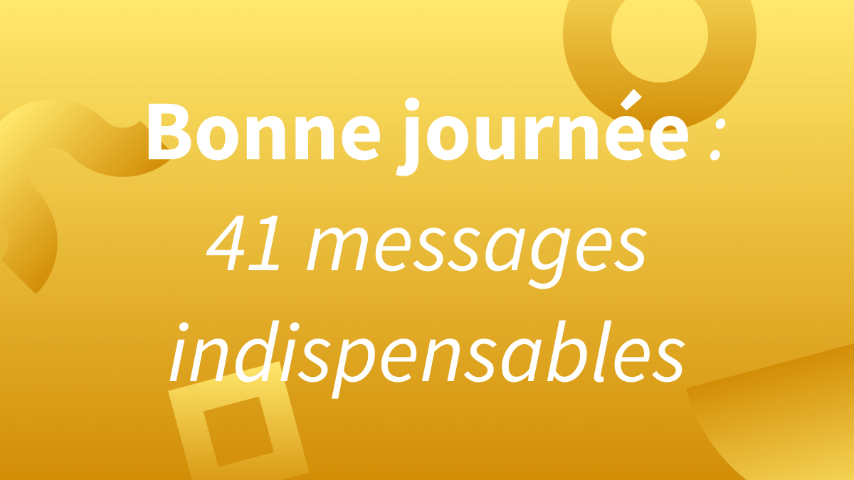 souhaiter une bonne jourén