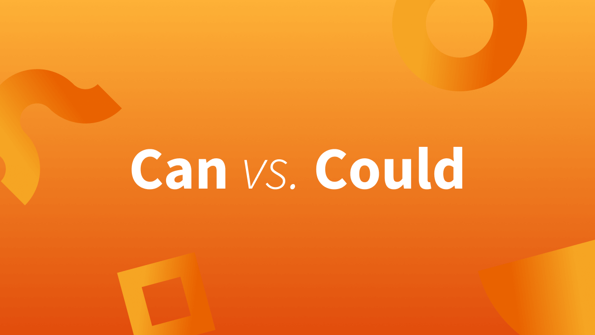 Can could, Difference between could and can, could vs. can