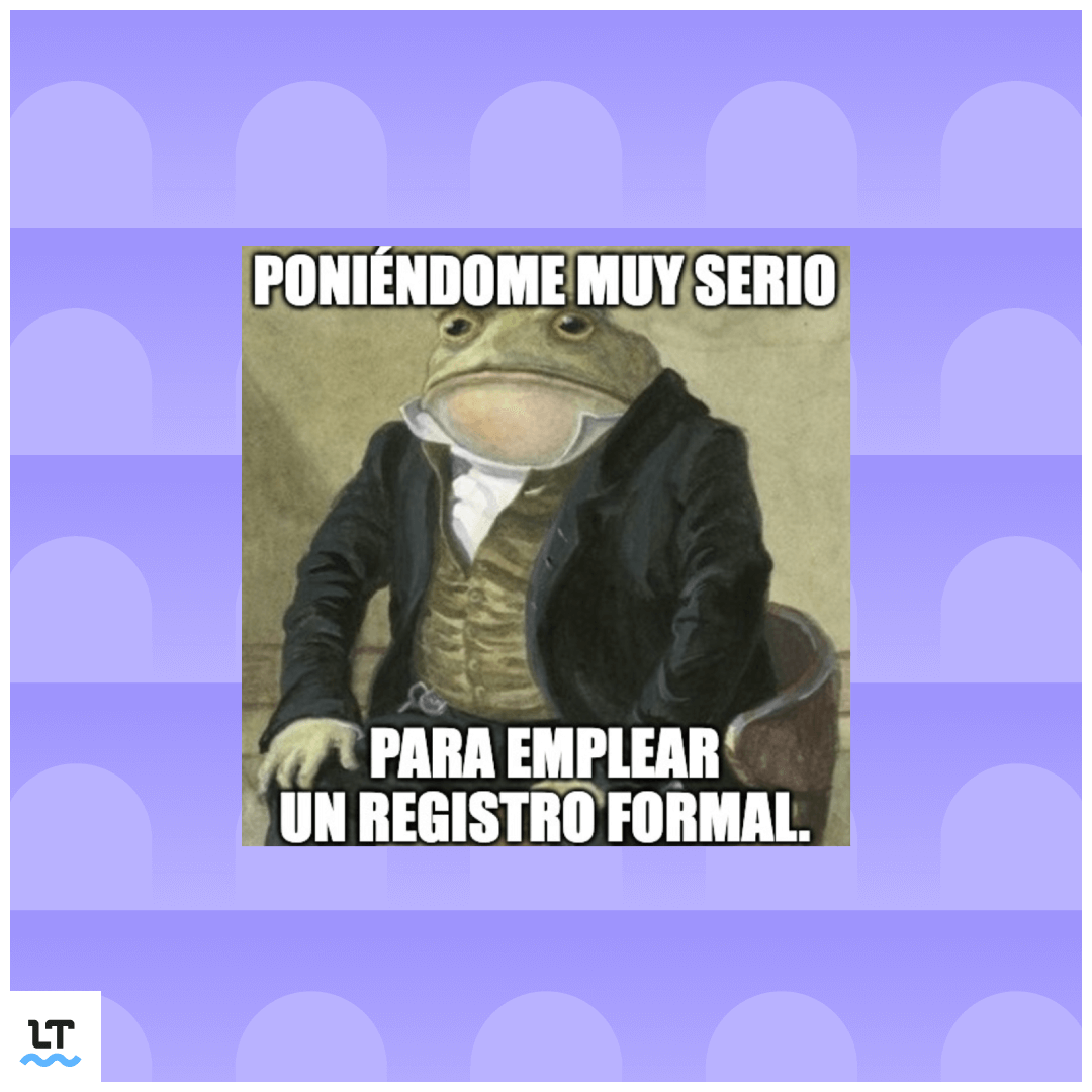 Ejemplos de registro o lenguaje formal