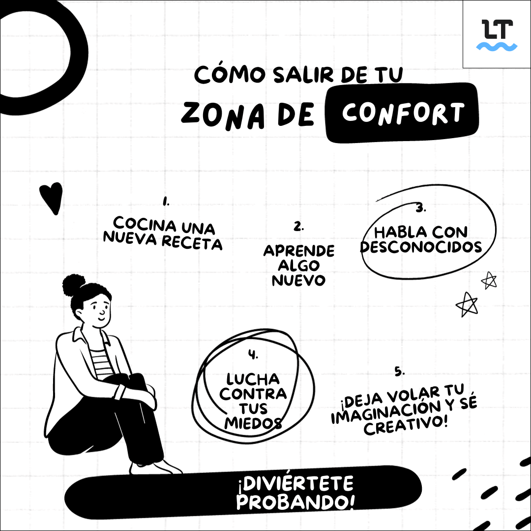 Consejos para salir de tu zona de confort.