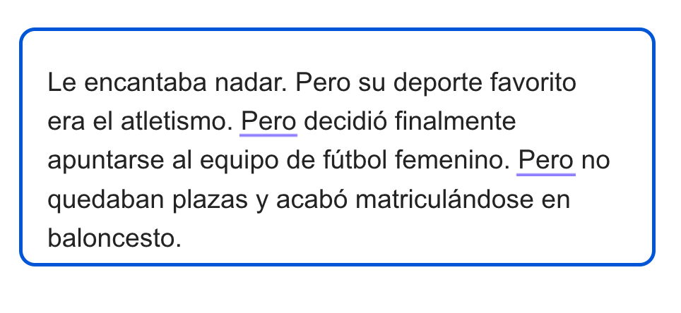 Sinónimos de pero para evitar repeticiones cuando escribes y mejorar tu estilo.