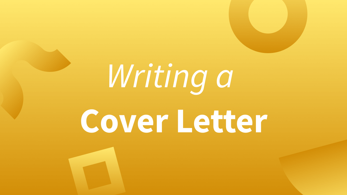 Cover letter examples, formatting instructions, and more!