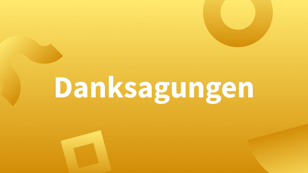 Wie schreibe ich eine Danksagung?