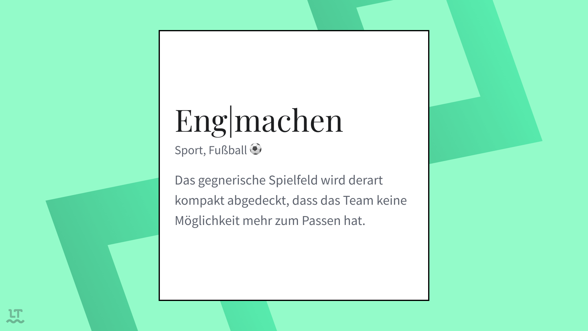 Bedeutung von engmachen / eng machen