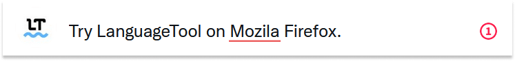 LanguageTool’s browser add-on for Mozilla Firefoxv