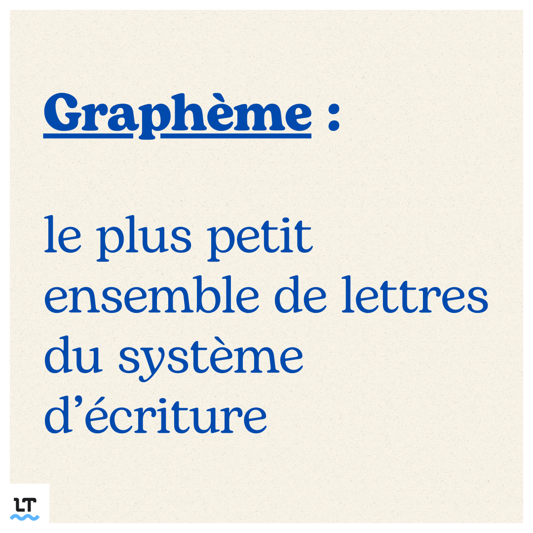  graphème définition