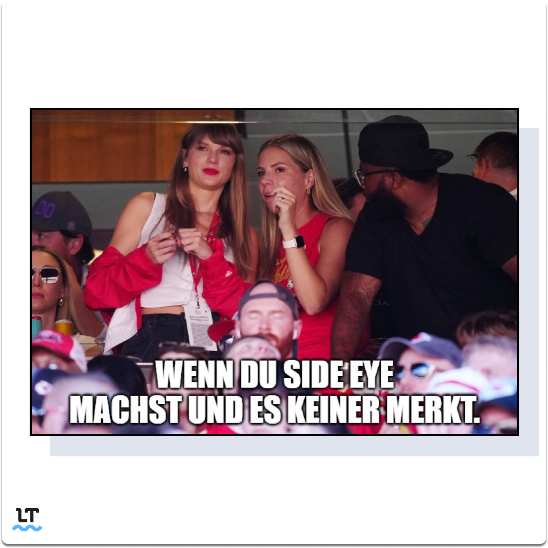 Meme von Taylor Swift über Side eye und dessen Bedeutung