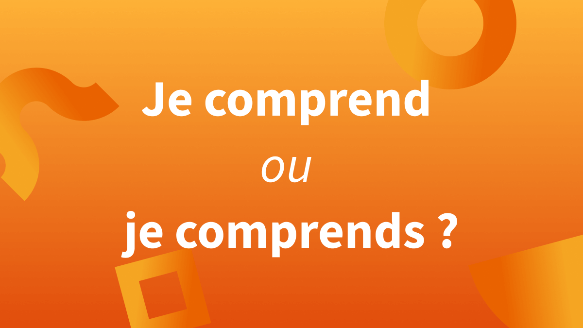 titre je comprend ou je comprends