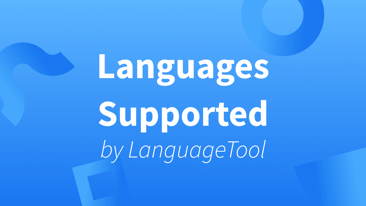 Looking for a spell checker and grammar checker that supports multiple languages? Look no more!