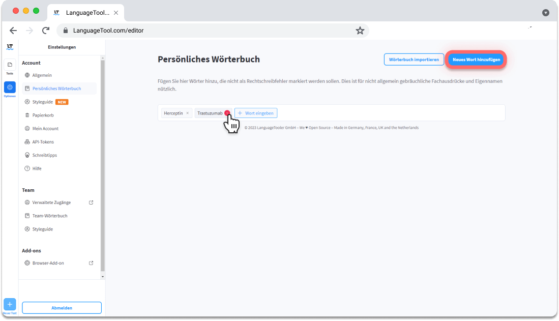 languagetool-wörterbuch-wörter-hinzufügen (Screenshot 7)