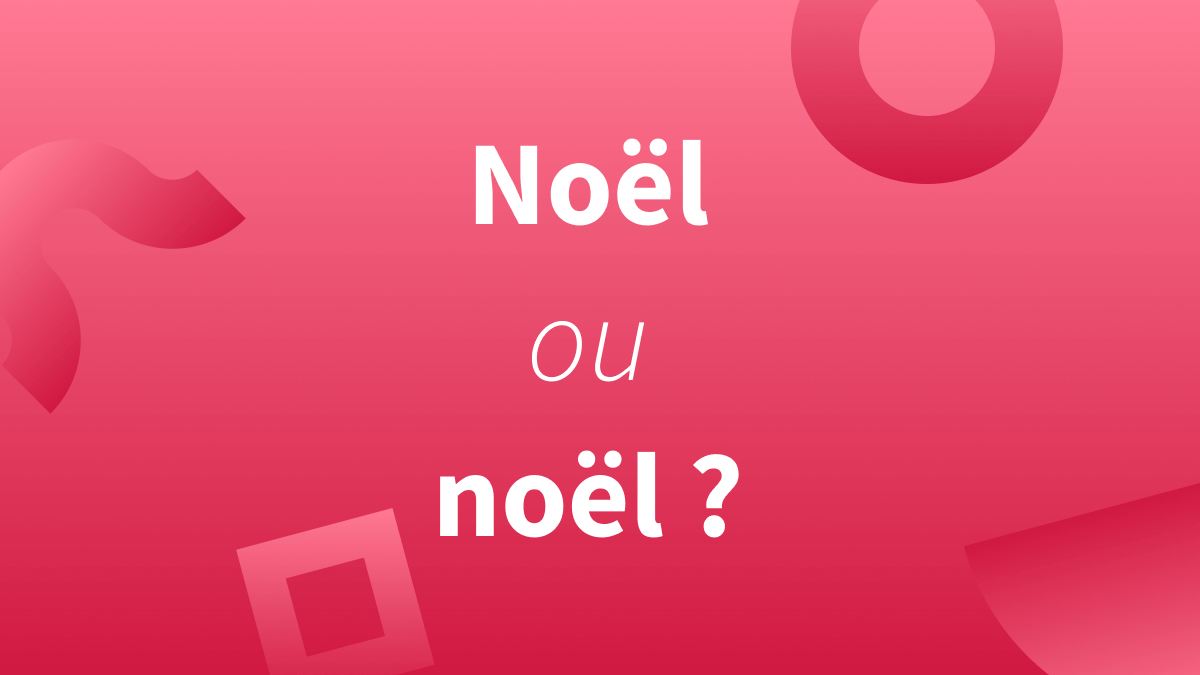 Titre Noël ou noël sur fond rouge 