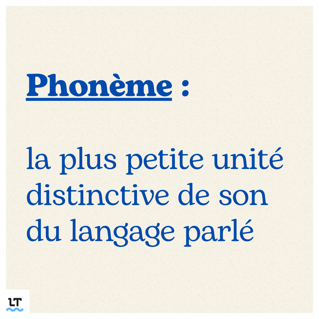 phonème def en linguistique française