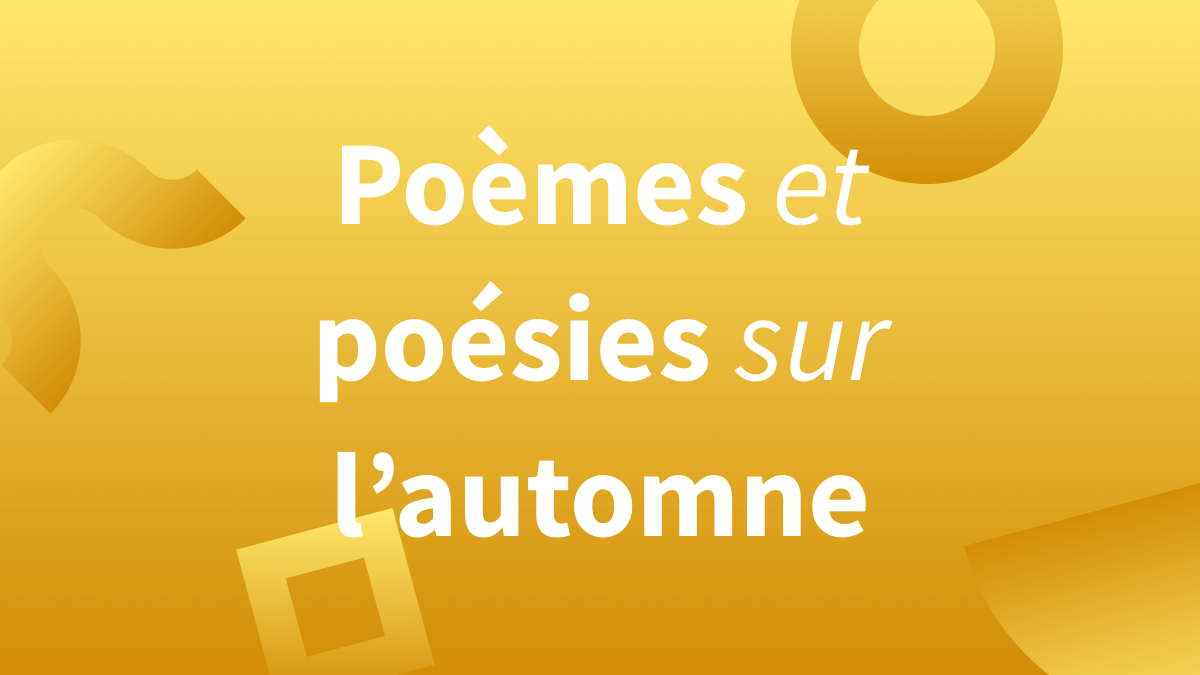 Titre poèmes et poésies sur l’automne