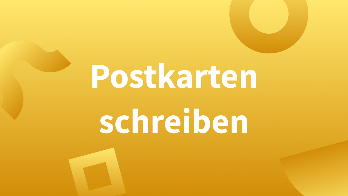 So gelingen Urlaubsgrüße auf der Postkarte