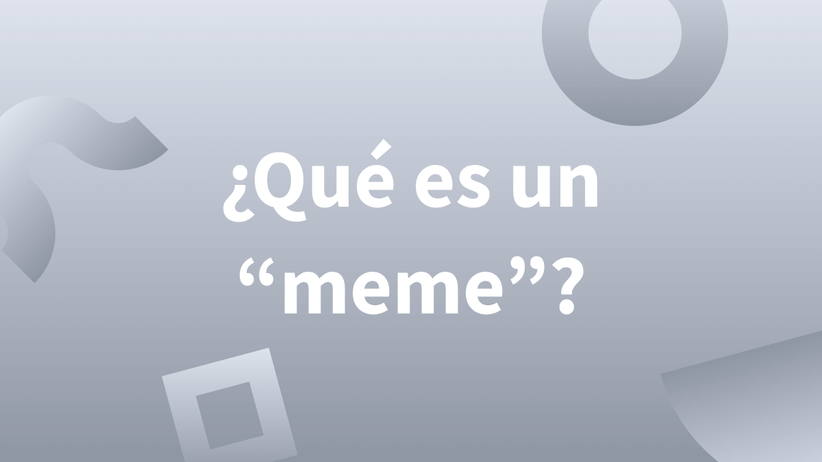 Origen de la palabra meme en español.