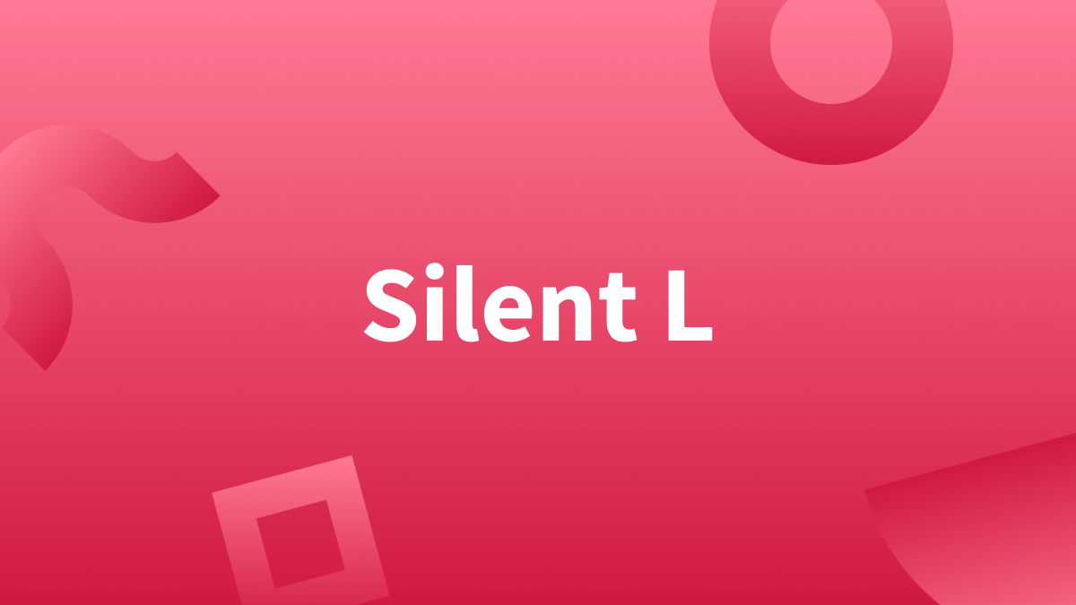 Silent L examples