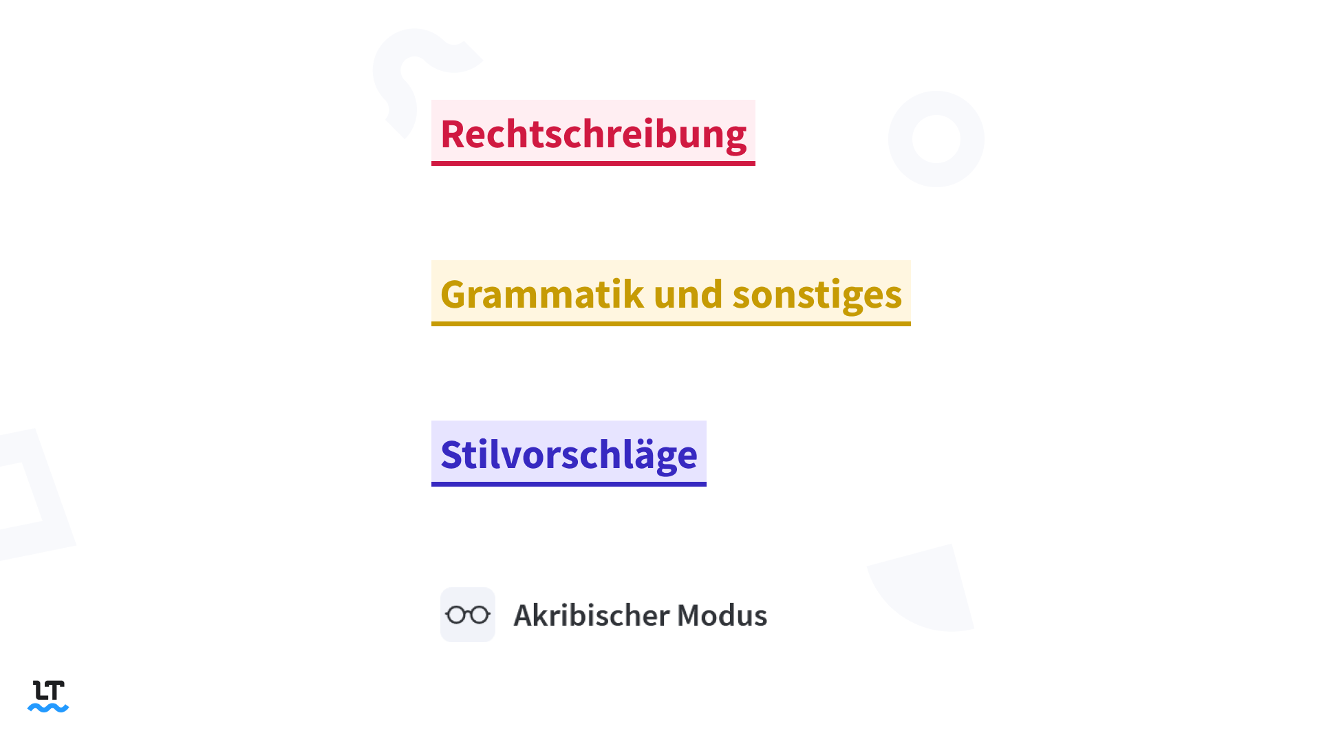 Rechtschreib-, Grammatik- und Stilfehler werden verbessert. 