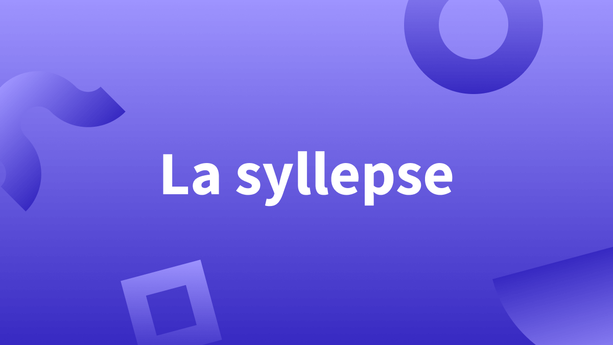 Syllepse : définition figure de style et exemples.