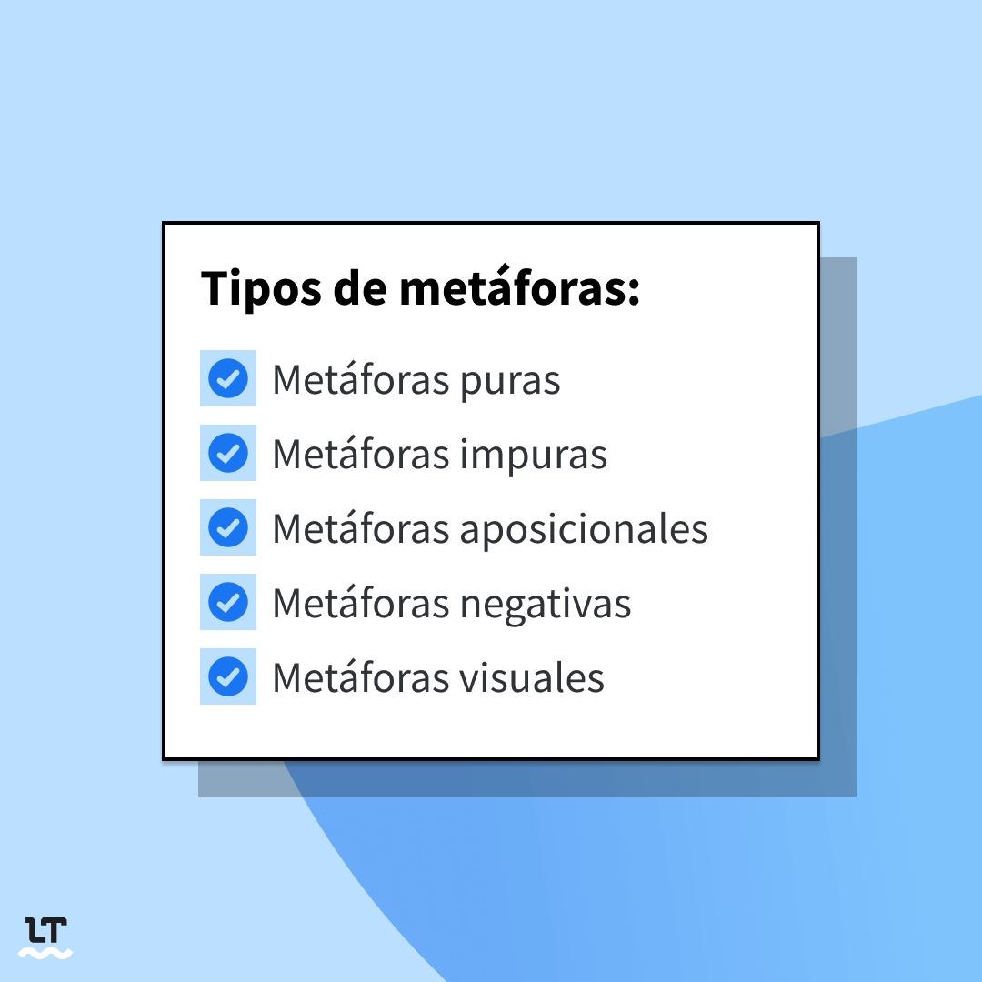 Clasificación metáforas.