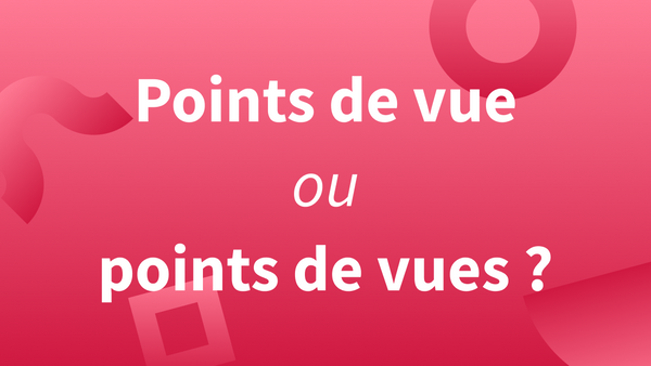 Titre « Points de vue ou points de vues » : orthographe, définition, exemples, règle