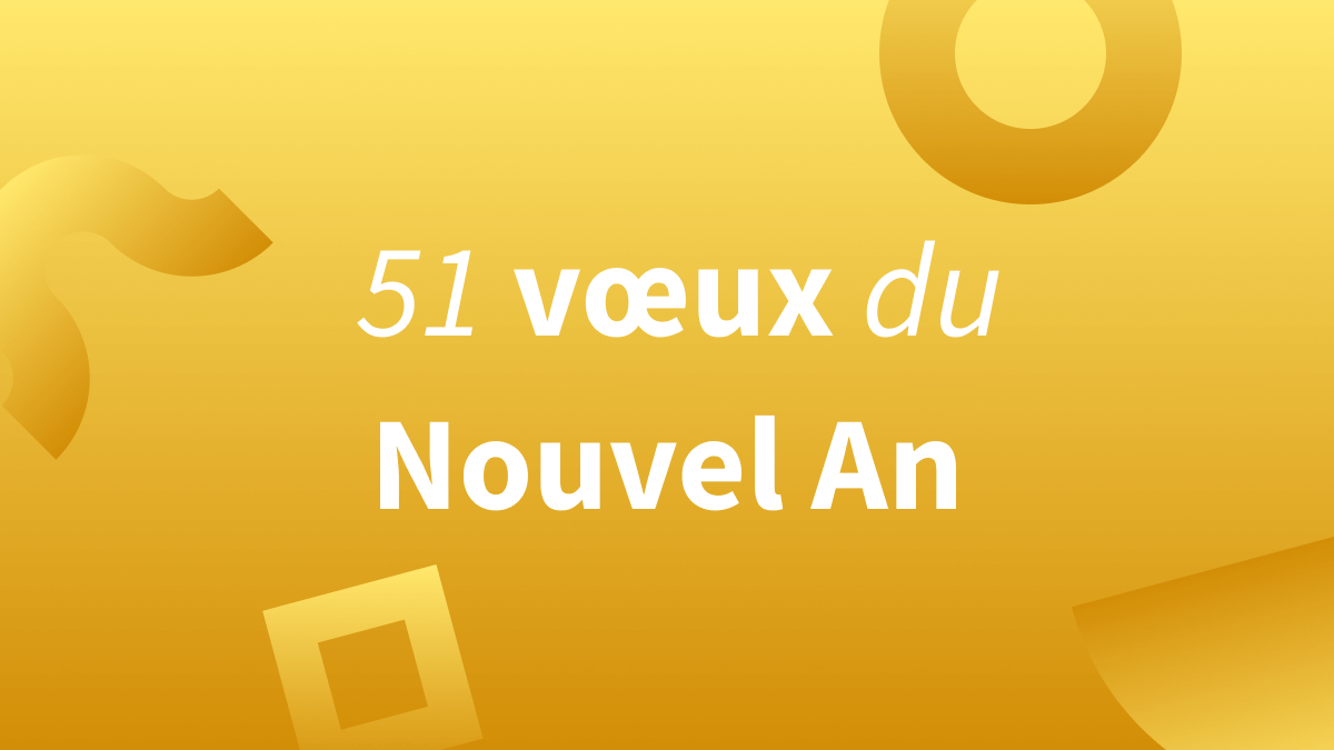 Titre 51 voeux du nouvel an