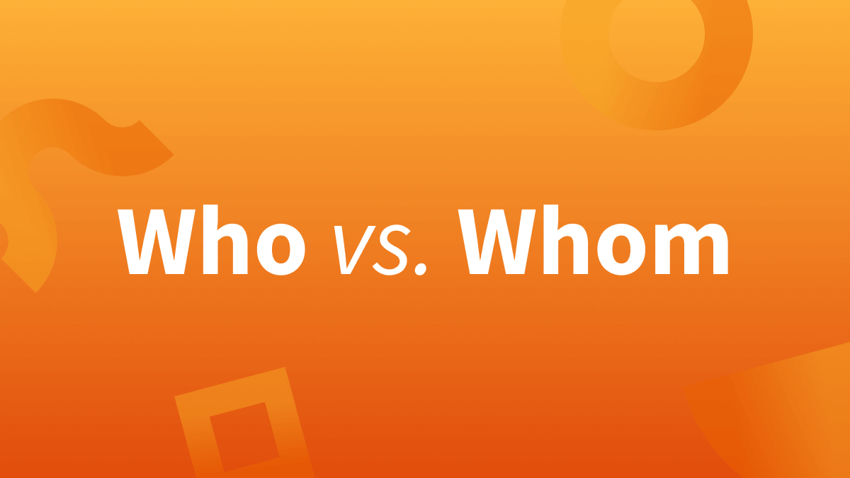 There are certain grammar rules that are steadily loosing its validity, like “who” and “whom.”